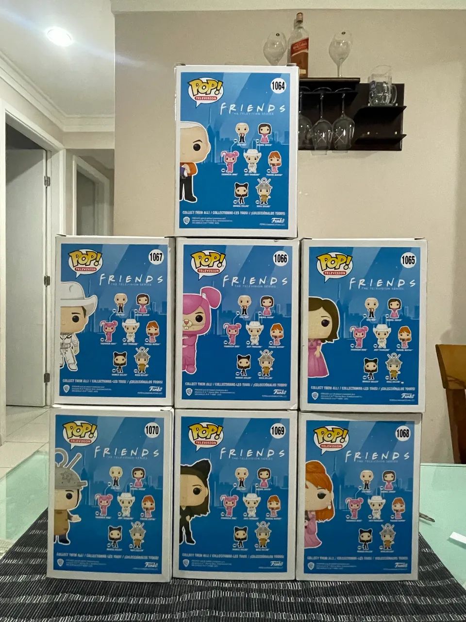 COLEÇÃO FUNKO POP FRIENDS ORIGINAL COMPLETA