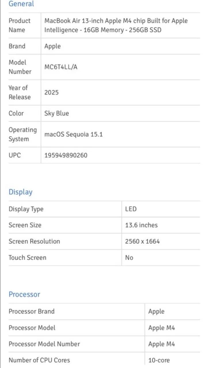 MacBook Air M4 - Foto 3
