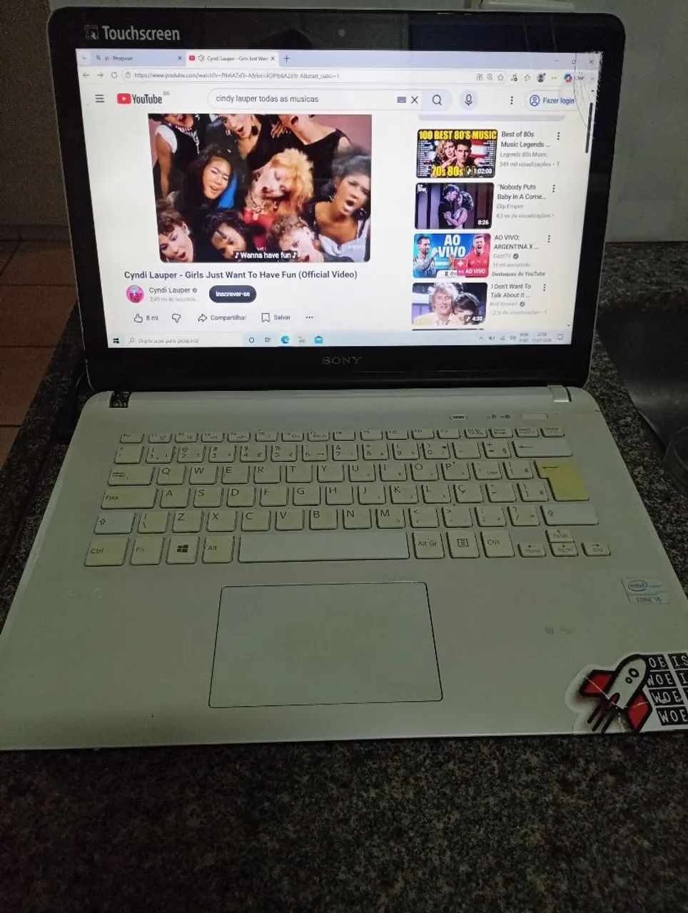 Notebook Sony Vaio Core i 5 , Toque na Tela  - Foto 2