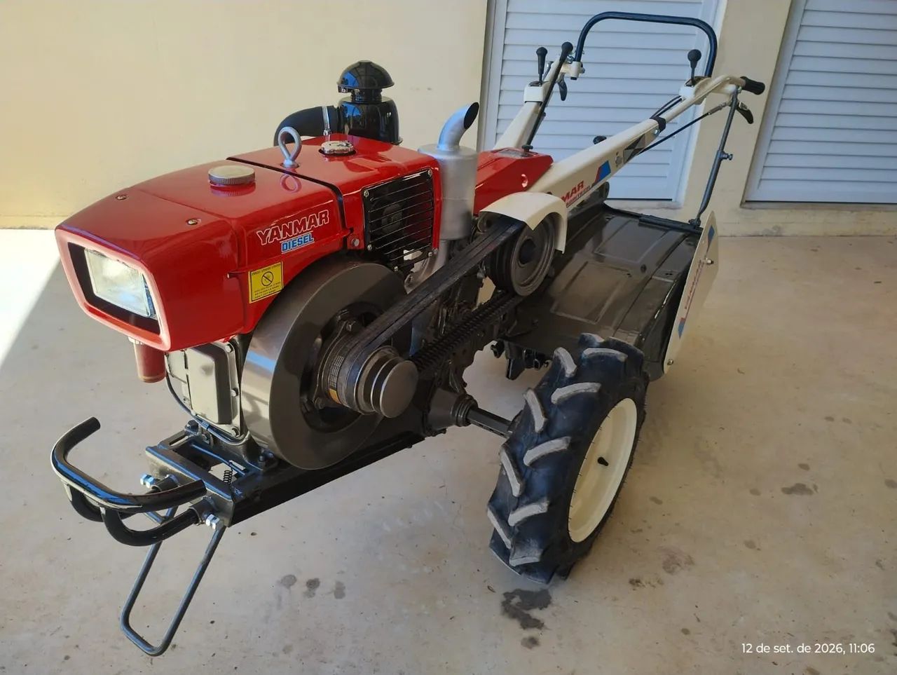 Micro trator yanmar tc11 - Foto 2