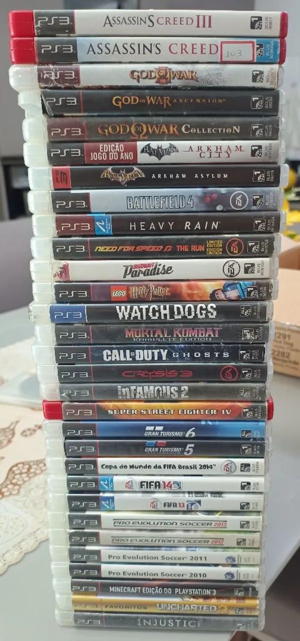 Ps3 jogos - Jogos de Vídeo Game - Centro, São Lourenço da Mata