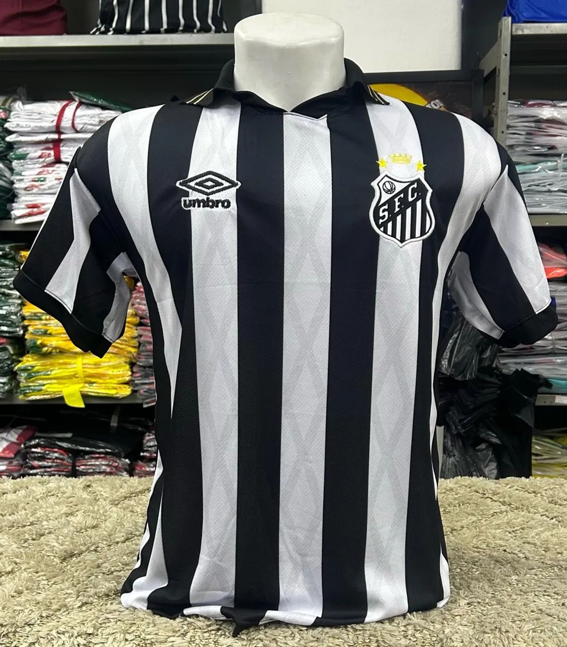Camisa Santos listrada 2026