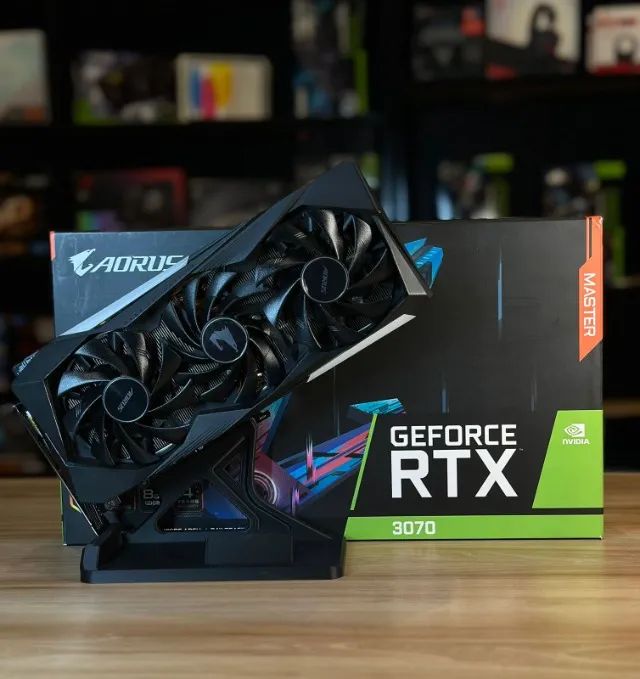 Placa de Video Rtx 3070 8gb Aorus Com display - pronta entrega (Loja Física) - Foto 4
