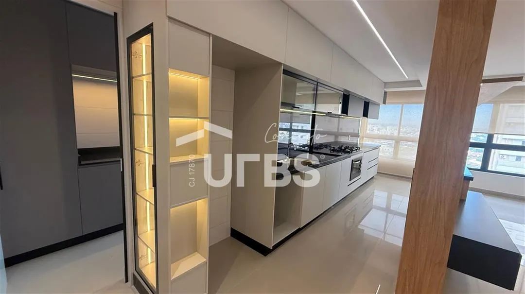 Apartamento rico em armários e climatizado no Ed. Full Bueno