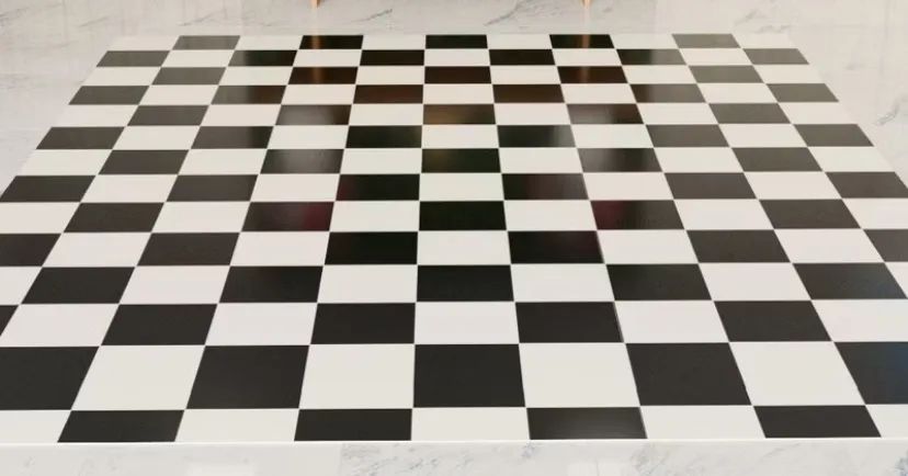 Pista de dança xadrez
