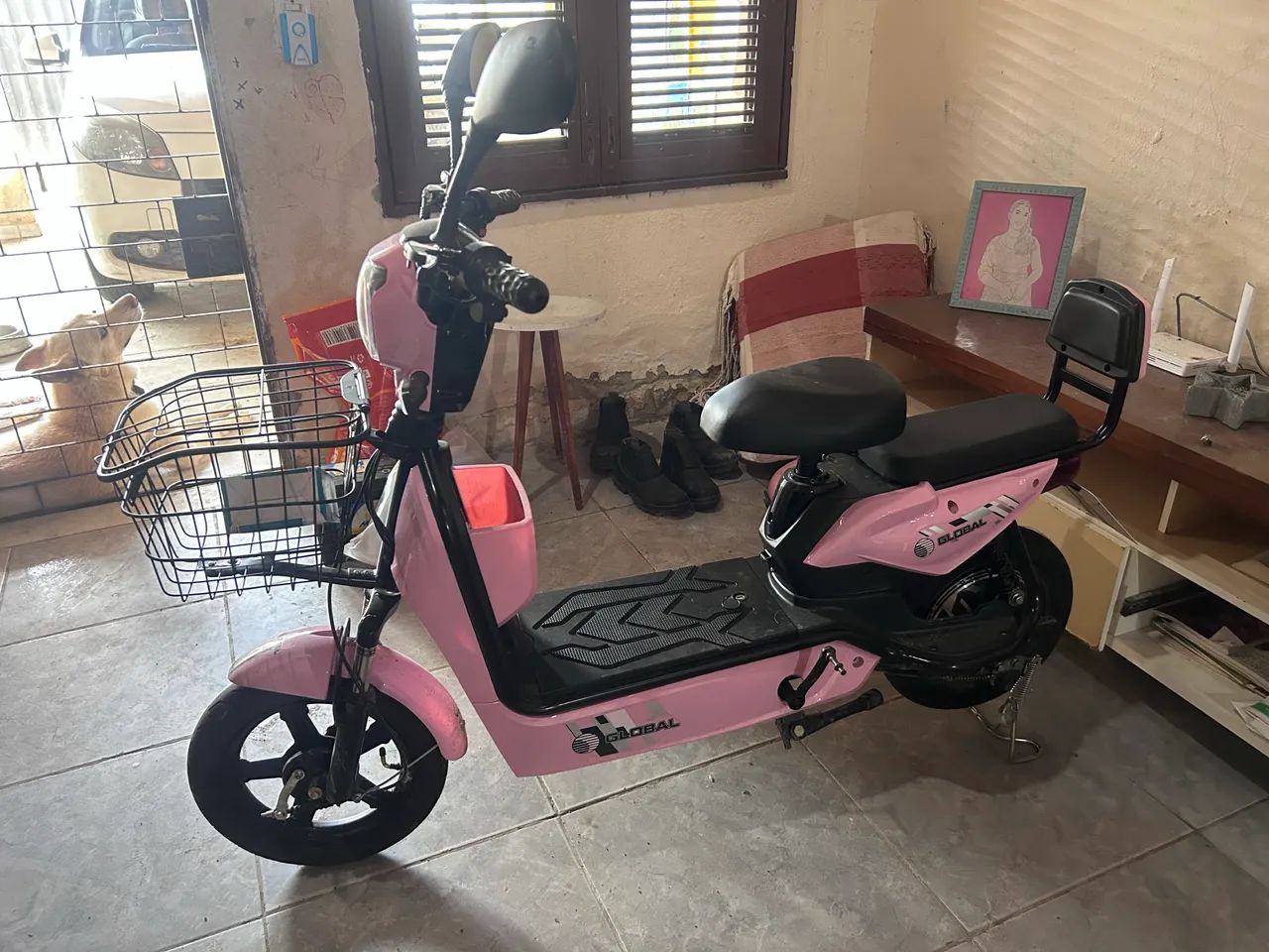 Bicicleta elétrica global 500w 