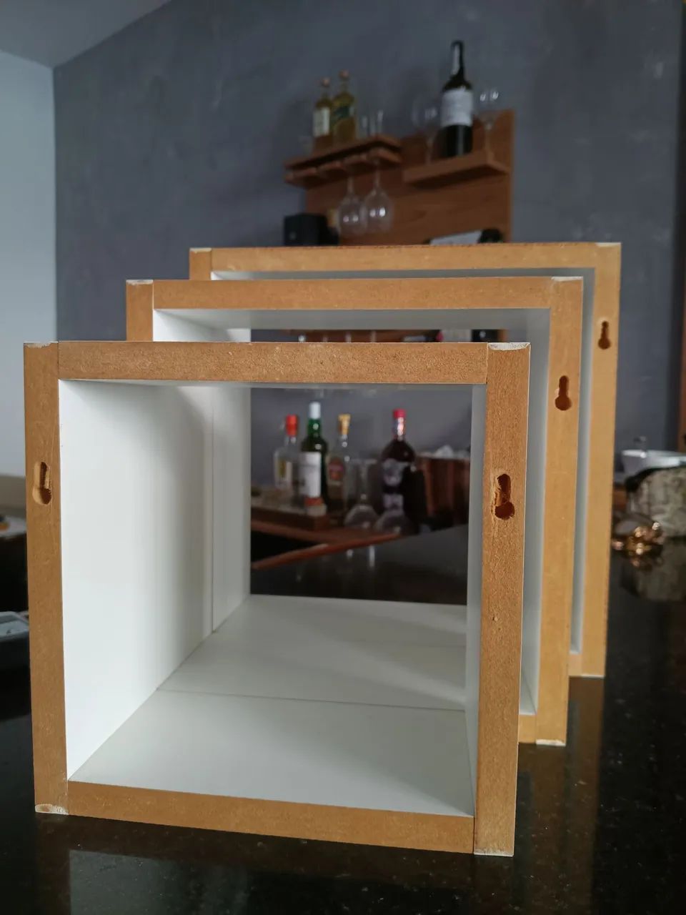Kit nicho 3 peças MDF  - Foto 5