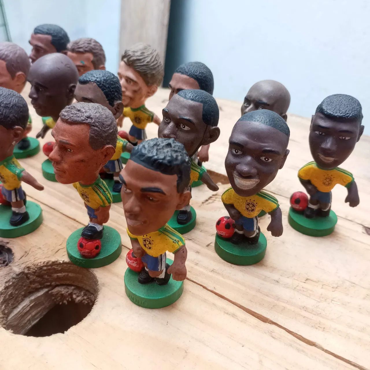 15 Mini Craques Coca-Cola Copa 98 Originais - Foto 4