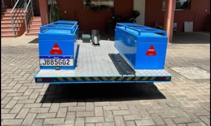 REBOQUE PARA MOTOCICLETA E OBJETOS - Foto 2
