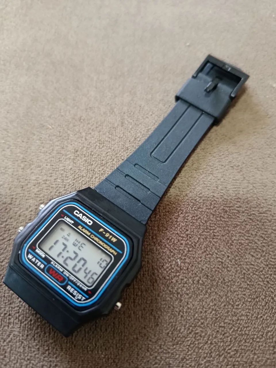 RELÓGIO CASIO RETRÔ F-91W SIMPLES  - Foto 2