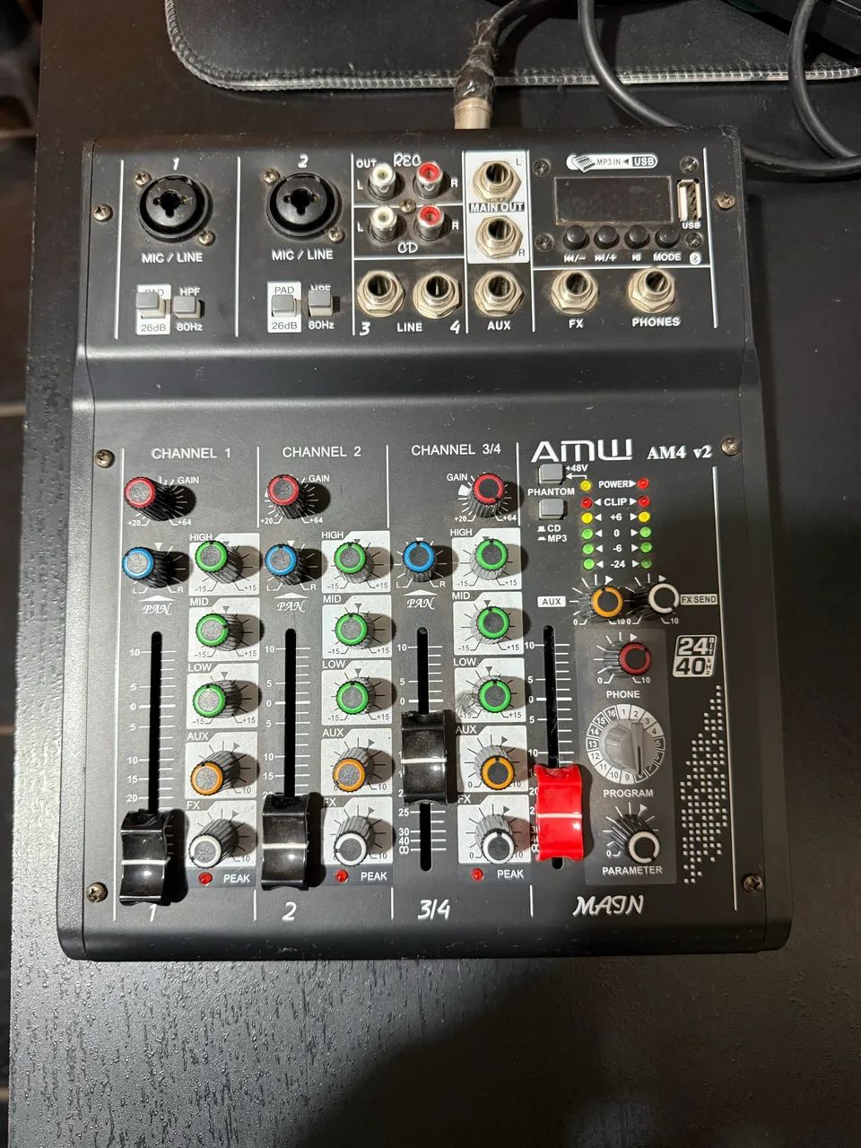 Mesa de som AMW AM4 V2 - Foto 2