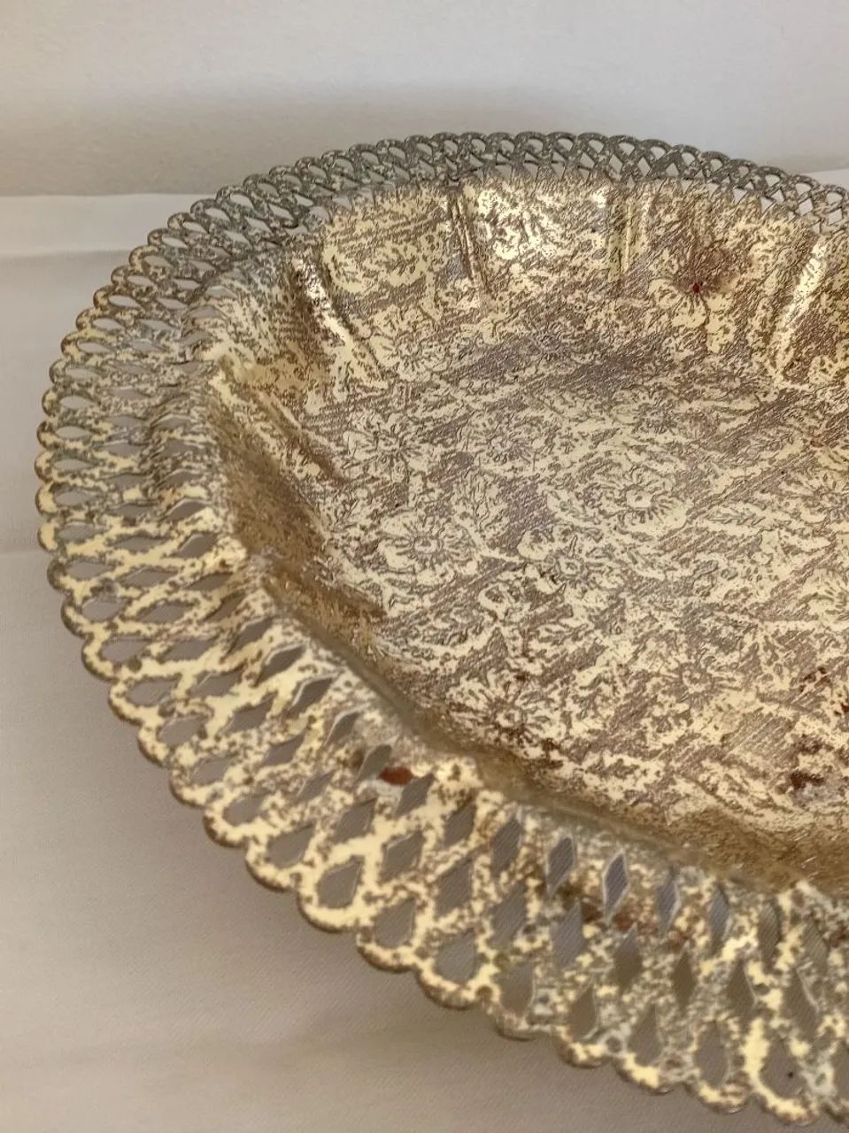 Centro de mesa rendado vintage  - Foto 4