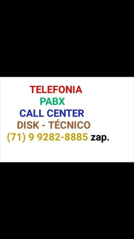 Central telefônica pabx instalação