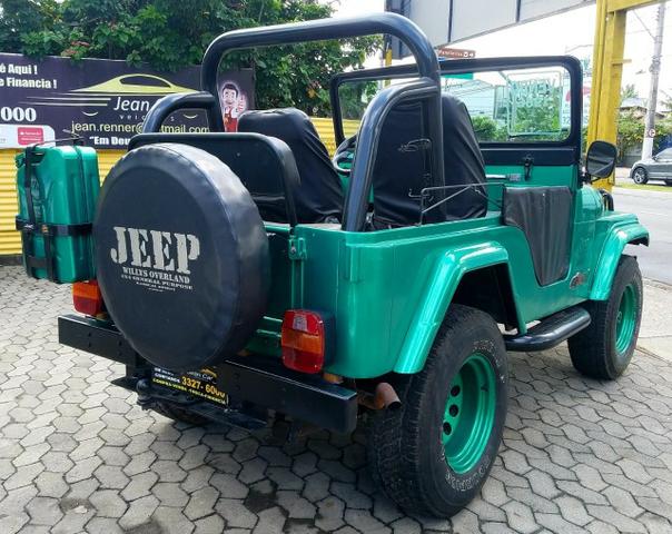 Jeep Willys 4x4 gasolina 1966/66. Muito novo. Raridade! Confira! - Foto 4