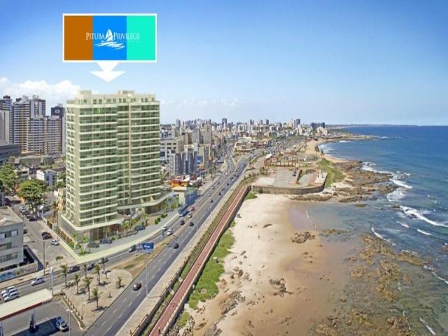 Pituba Privilege 1 quarto com varanda vista mar!!!!!