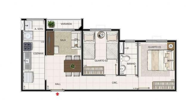 Dez Irajá - 44m² - Irajá - Rio de Janeiro,RJ - ID15686 - Foto 11