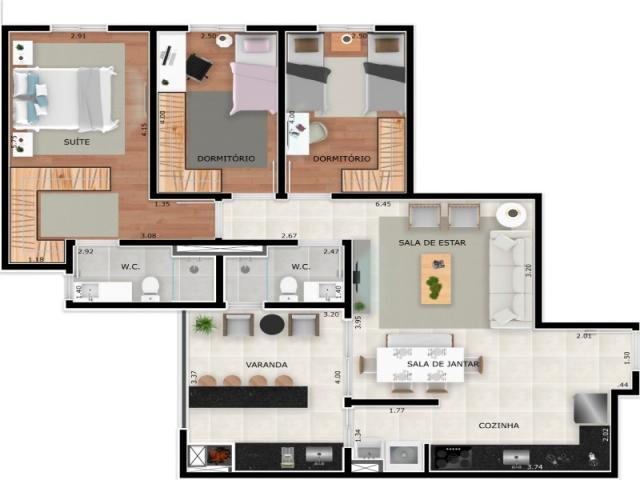 Apartamento à venda com 3 dormitórios em Vila rio branco, Jundiaí cod:AP00025 - Foto 12
