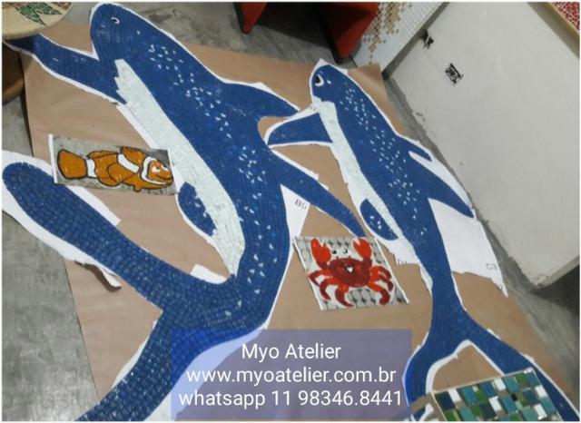 Polvo Mosaico Piscina, manutenção, fundo de piscina - Foto 3
