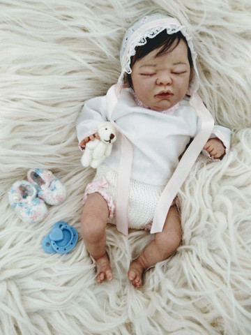 Reborn mini bebezinha pronta entrega - Foto 3