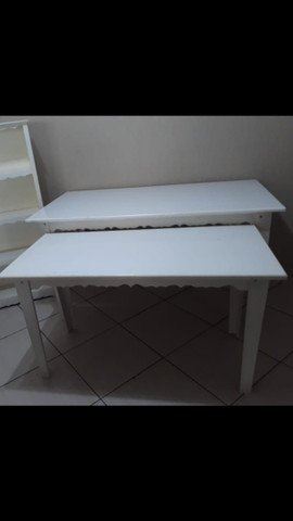 Kit 2 Mesas Provençais + Armário para lembrancinhas - Foto 3