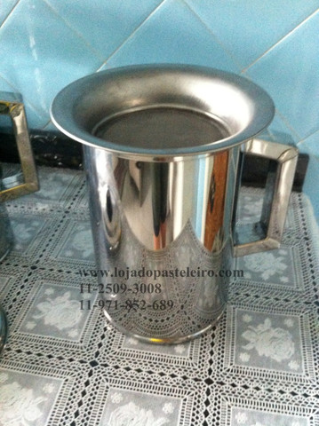 Jarra / Bule e Aparador Para caldo de Cana Profissional Inox - Foto 4