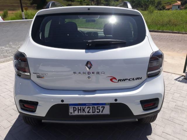 Renault Sandero Stepway Rip Curl 1.6 EasyR 2017 - Top de Linha - Foto 6