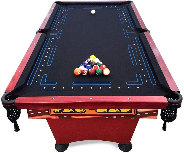 Mesa de Sinuca Pac Man (Pool Table) - mesa de bilhar mais famosa dos Estados Unidos