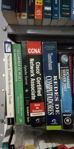 Livros de Infra Estrutura de Informática, Redes, Segurança - valor unitário