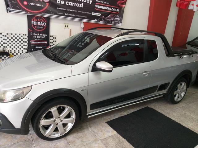 Saveiro Cross Gnv troco e financio aceito carro ou moto maior ou menor valor