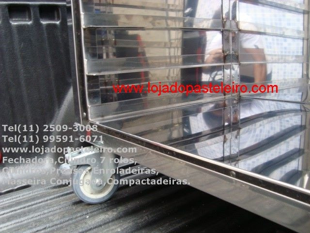 Gaveteiro Térmico Inox/Armário Para Pastéis - Pasteleiro de Feira Pagamento Facilitado - Foto 5