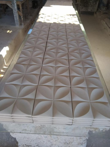 Revestimento em gesso 3d alto relevo renove com requinte - Foto 5