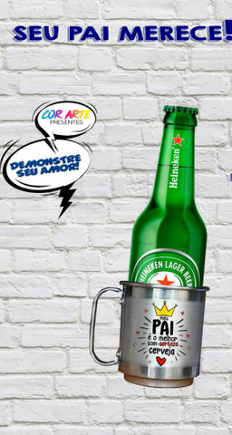 Caneca de aluminio personalizada - Foto 2