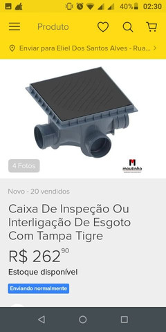 Vende caixa de inspeção tigre - Foto 2