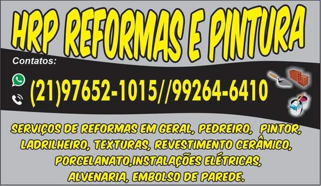 Reforma e pintura