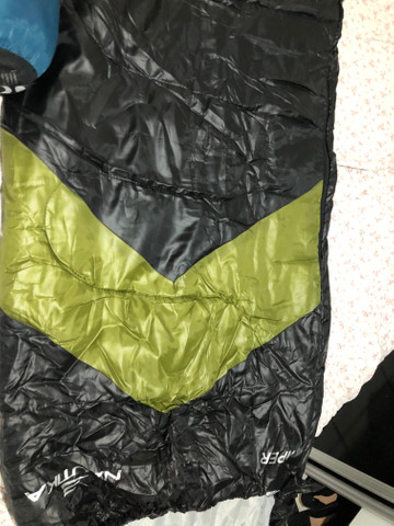Saco de dormir com isolante térmico náutica!