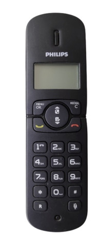 Telefone Sem Fio Philips Cd180 Dect 6.0 Preto Seminovo Com Manual - Foto 2