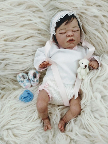 Reborn mini bebezinha pronta entrega