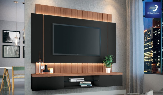 Home Suspenso com Fitas de LED para TV até 55" - Foto 5