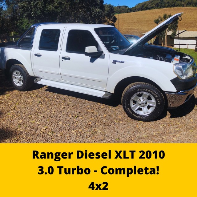 RANGER DIESEL XLT 4X2 ANO 2010 COMPLETA!