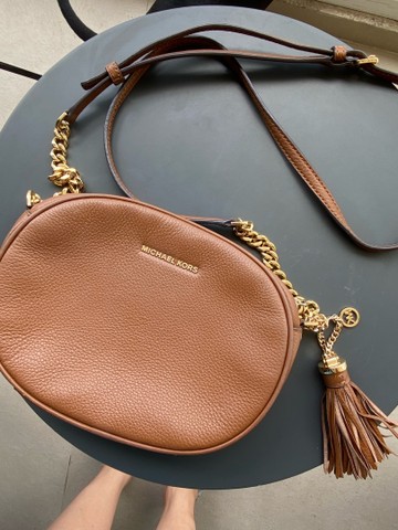 round bolsa michael kors