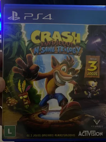 Alugue jogo Nintendo Crash Bandicoot N Sane Trilogy - Rei dos