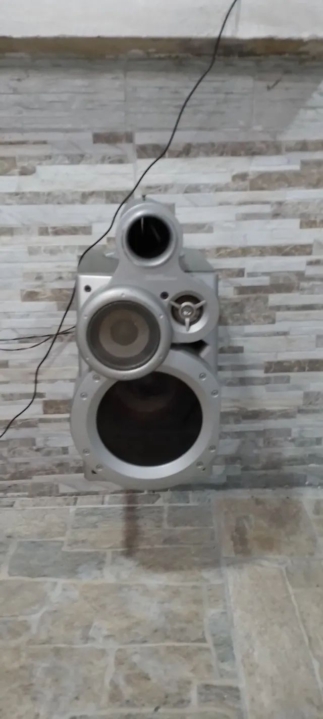 Amplificador com duas caixas da JVC - Foto 2