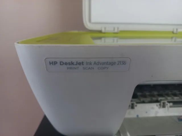 Impressora HP deskjet 2136 com scanner  - Foto 5