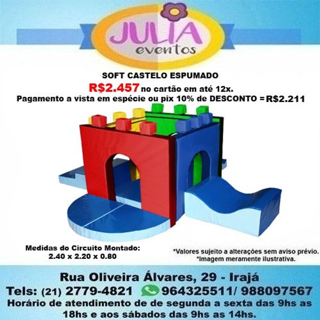 Espumado Infantil Castelo Soft