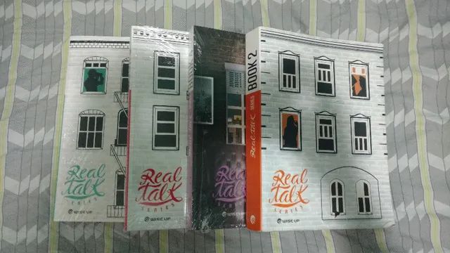 Kit completo de livros de inglês Wise Up Real Talk Series - Foto 2