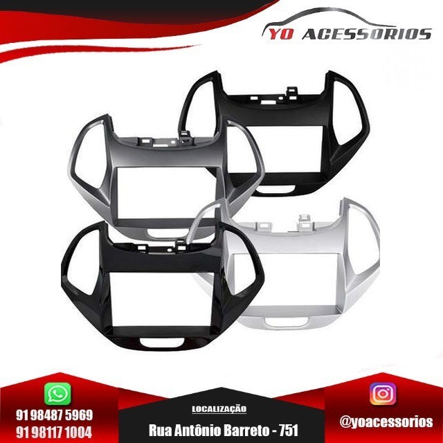 Moldura Multimídia 2 Din Ford Ka