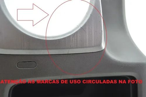 Moldura Cambio Porta Objeto Console Civic 2006 2007 Original - Foto 3