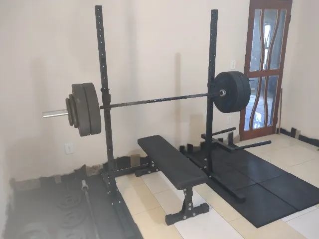 Banco de Supino Reto Musculação Fokus - Fokus Fit - Equipamentos