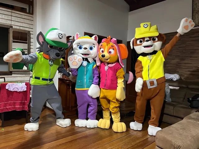 Mascotes patrulha canina 