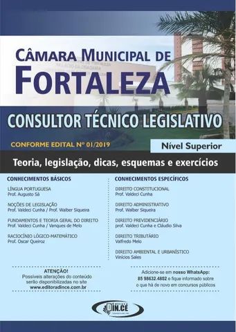 Apostila Consultor Legislativo(Adm. Pública) -CMF Câmara Municipal de Fortaleza 2024